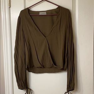 Long sleeve blouse
